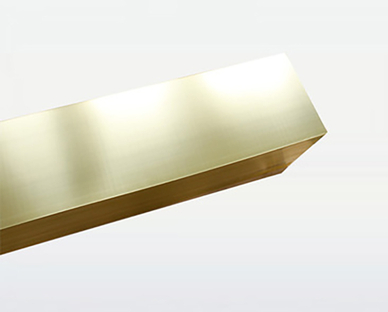 High-precision brass plate